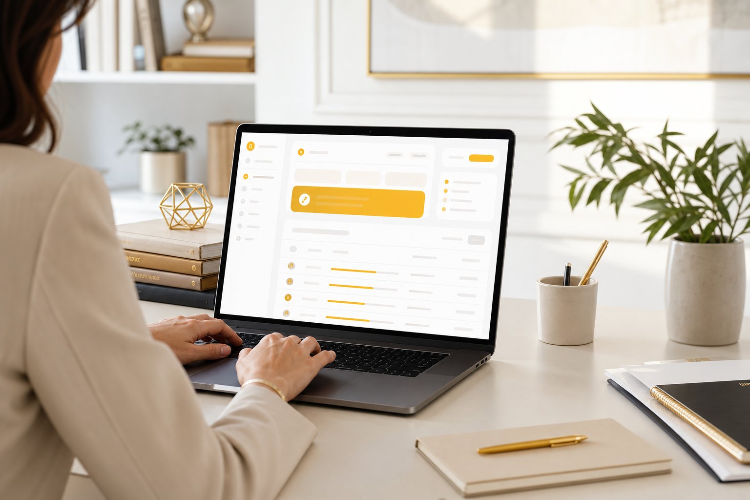 Education platform with course management and student analytics