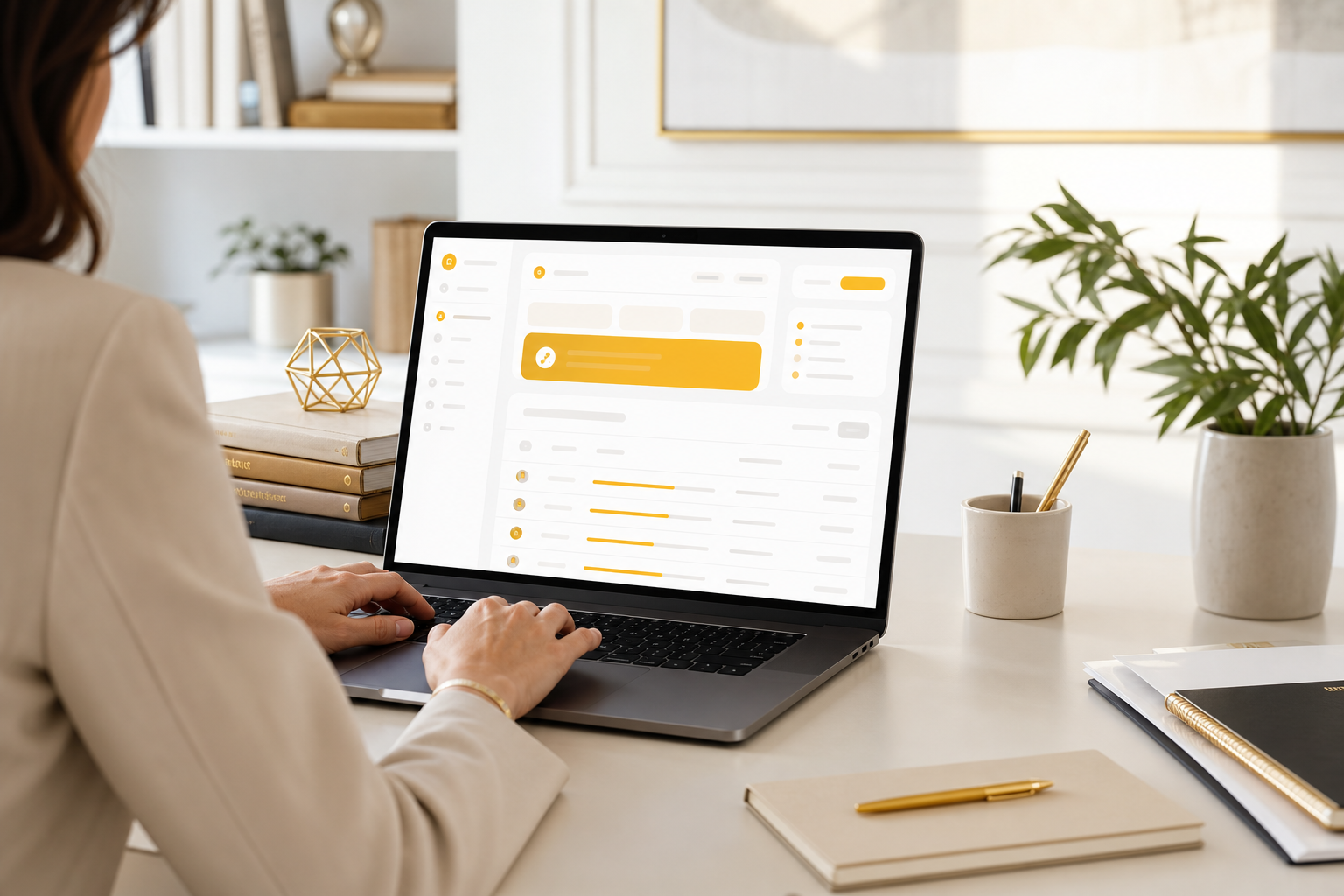 Education platform with course management and student analytics