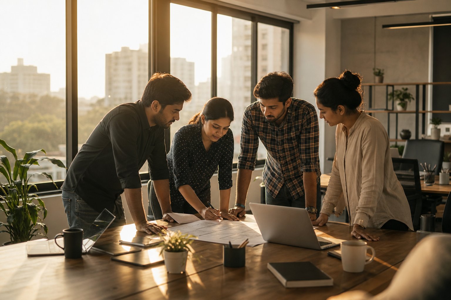 Orixes Tech founding team establishing delivery standards