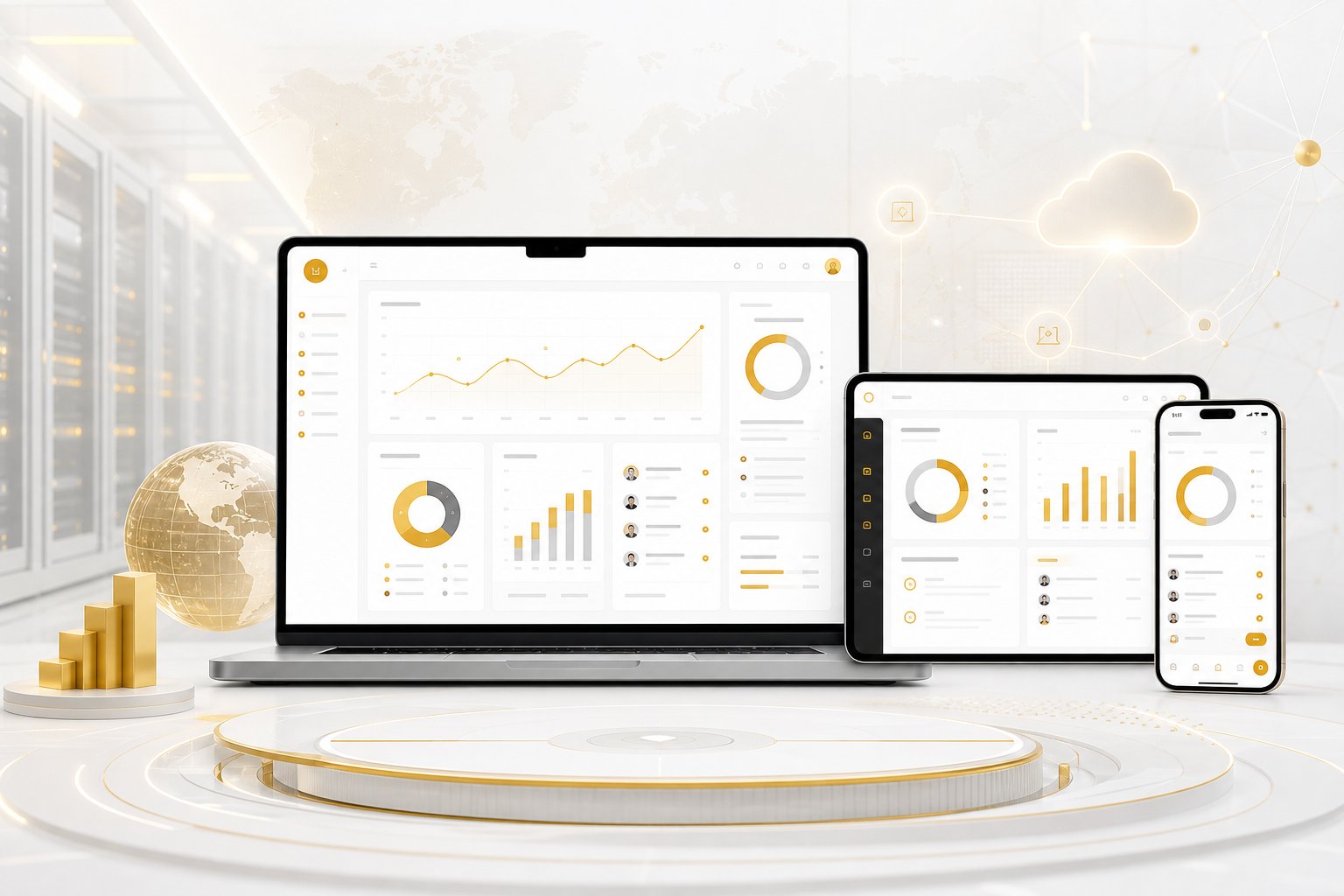 Enterprise applications, mobile platforms and infrastructure services