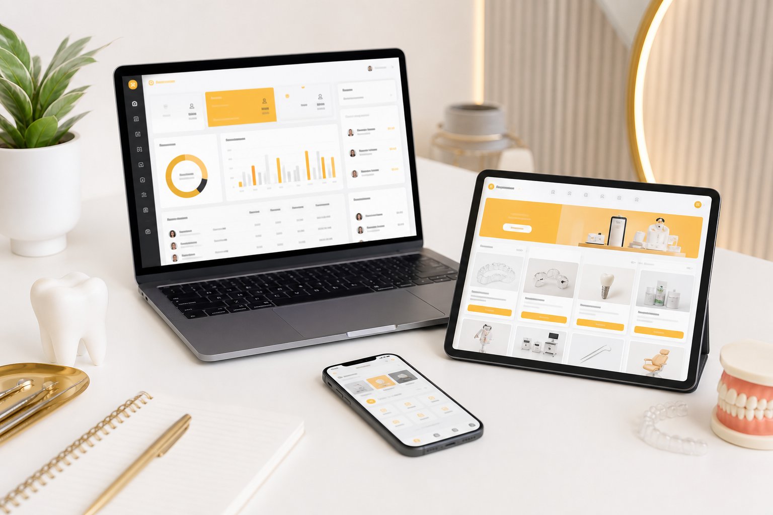 SaaS product platforms for clinics, marketplaces and enterprise operations