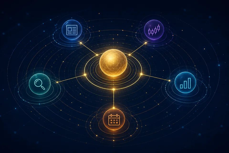 Unified Islamic finance intelligence ecosystem visualization